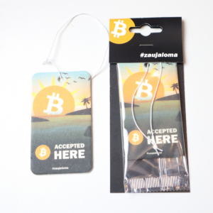 vôňa do auta - Bitcoin (BTC) Zaujalo ma Merch